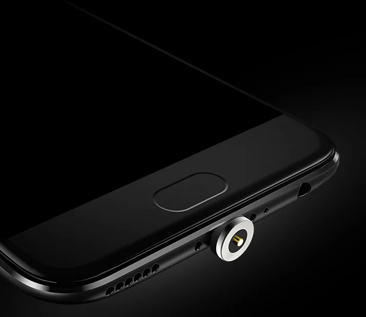 Магнитный кабель с коннектором для зарядки телефона Lightning iPhone/micro-USB/Type-C