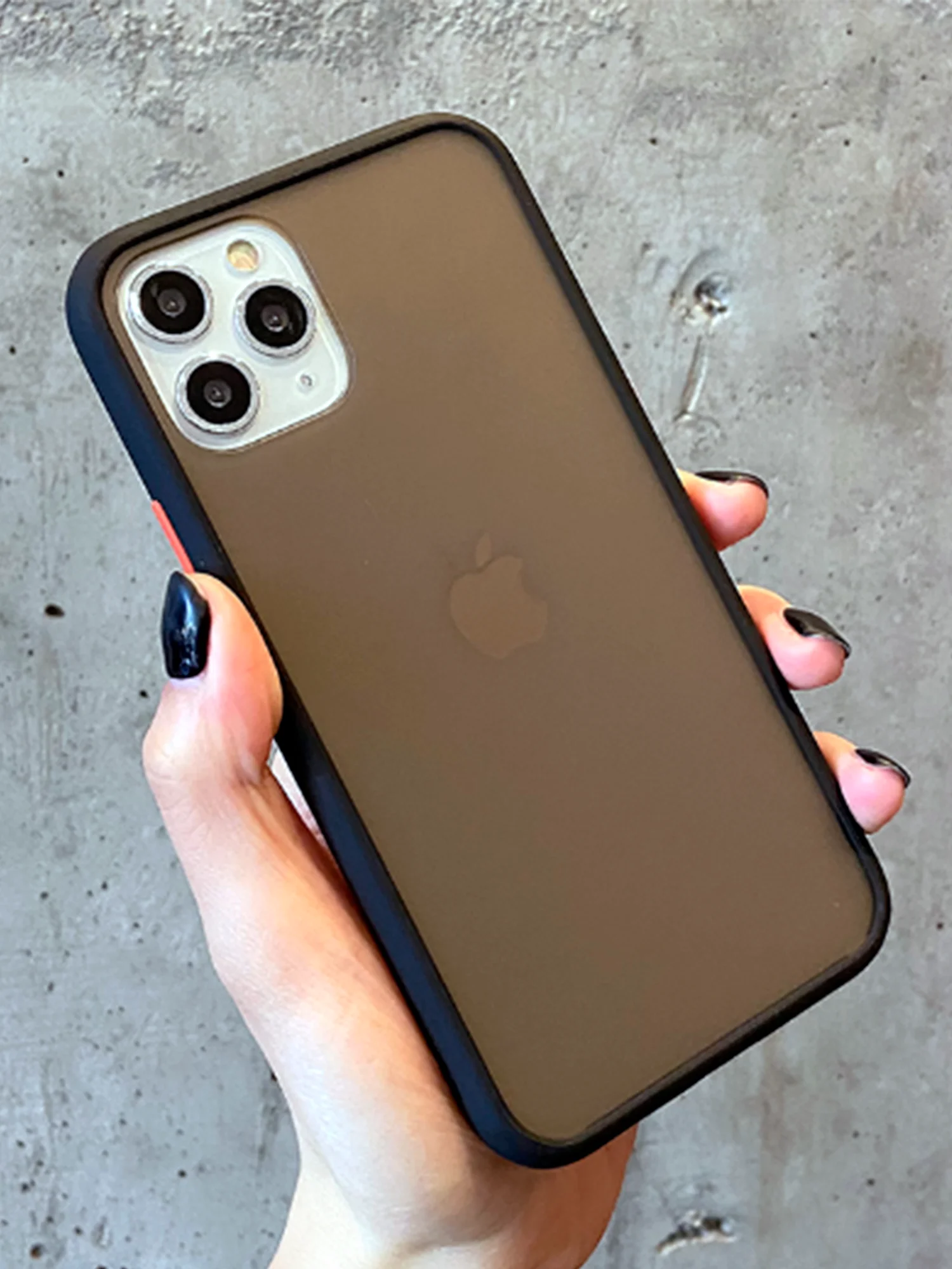 Черный чехол для iPhone 7/8, 7+/8+, X/Xs, Xs max, Xr, 11, 11 pro