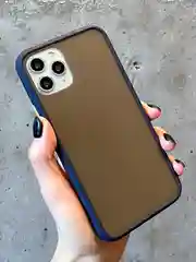 Темно-синий чехол для iPhone 7/8, 7+/8+, X/Xs, Xs max, Xr, 11, 11 pro
