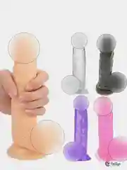 Реалистичный фаллоимитатор, 3 размера