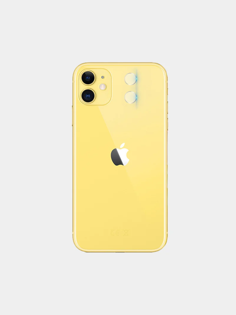 Защитное стекло на два объектива камеры iPhone 11 / iPhone 12 ( Айфон )