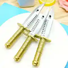 Ручка гелевая "Нож", 14см