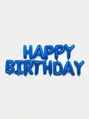 Растяжка шаров 41 см "Happy Birthday" (13 видов)