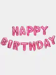 Коралловый растяжка шаров 41 см "Happy Birthday" (13 видов)