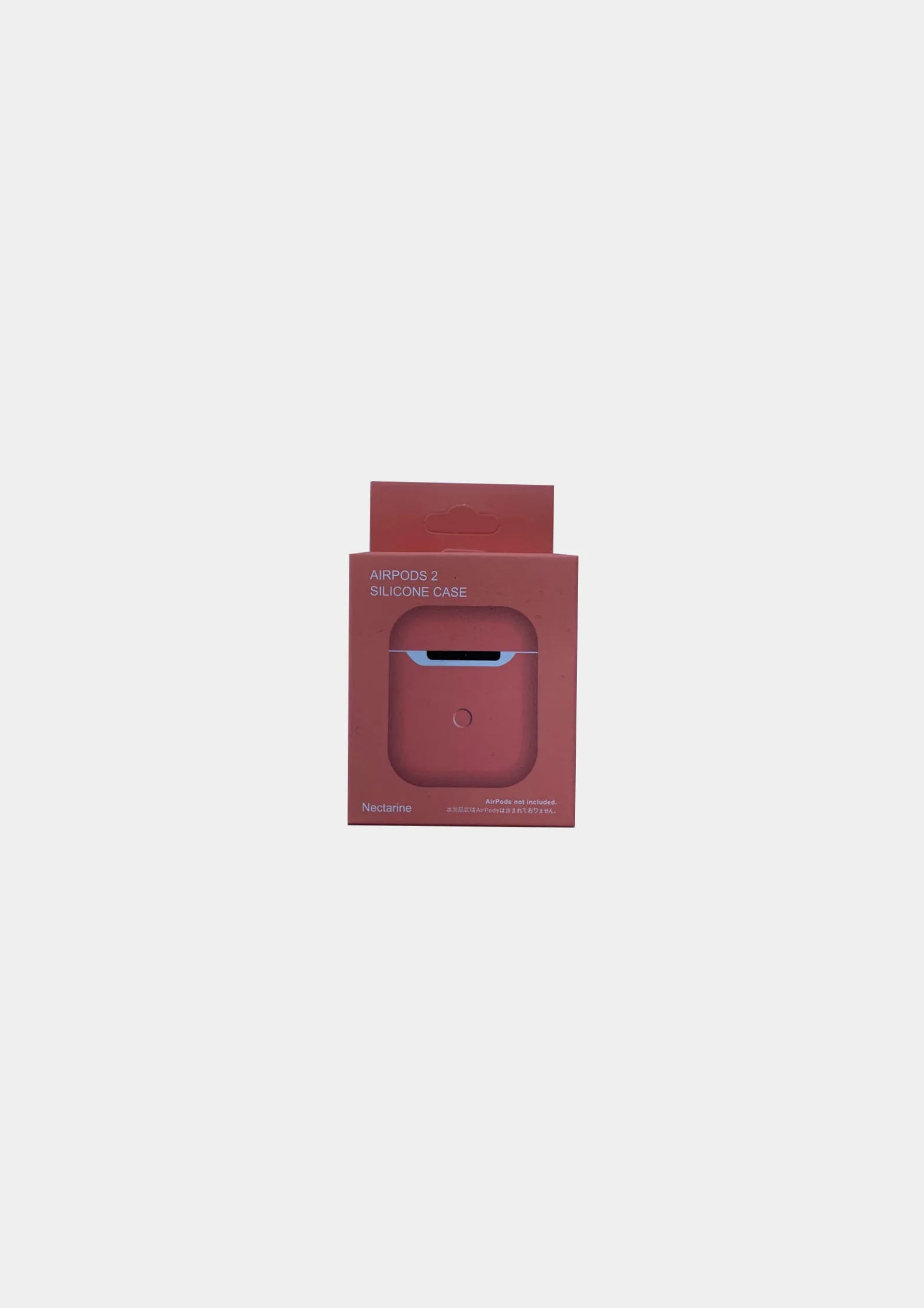 Коралловый силиконовый чехол для AirPods 1, 2