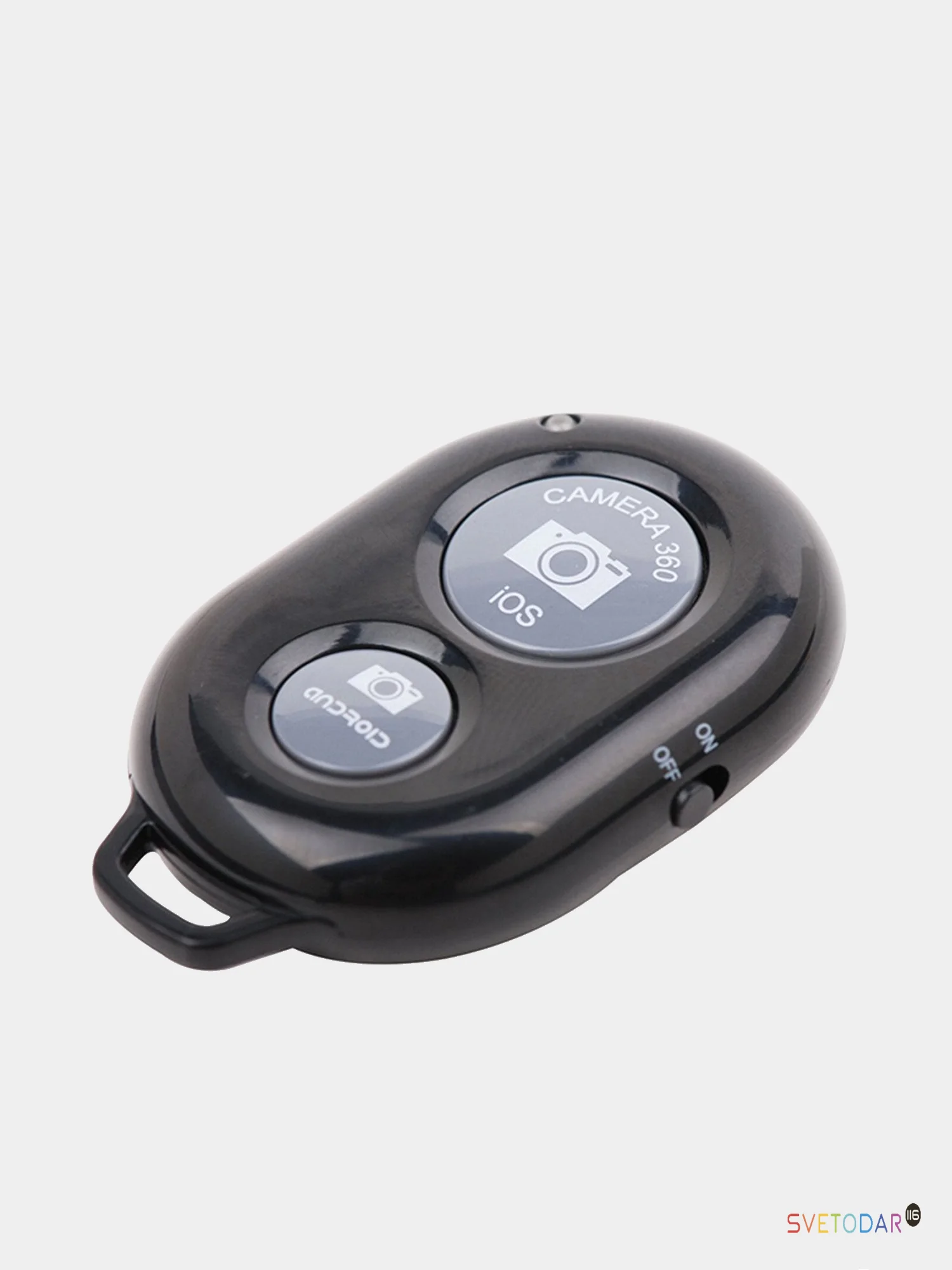 Красный пульт - кнопка для селфи / Селфи кнопка / Блютуз пульт / bluetooth кнопка  для штатива и телефонов