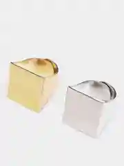 Кольцо широкое прямоугольной формы Tanis