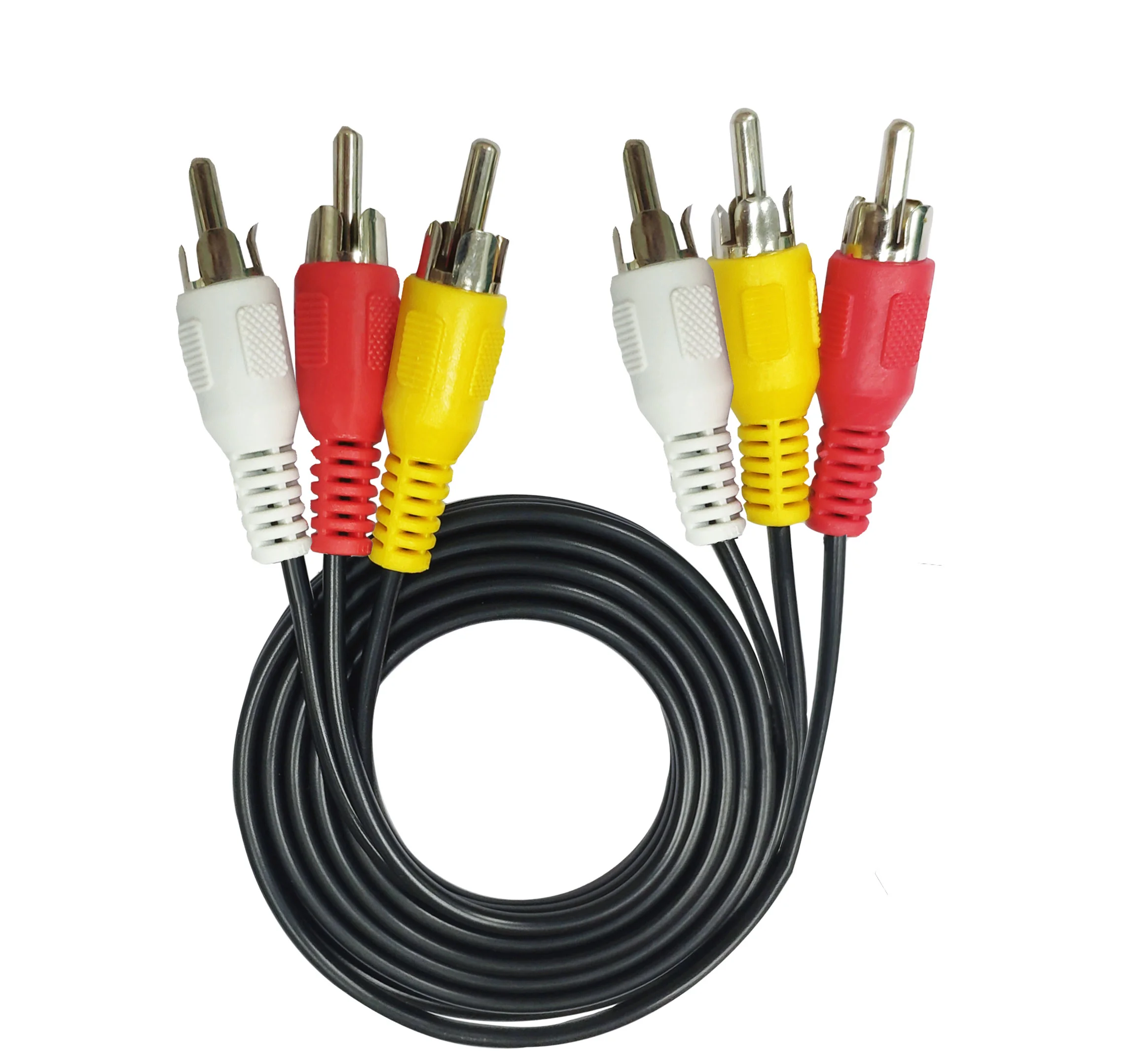 Шнур 3 RCA - 3 RCA, 1.5m тюлпан