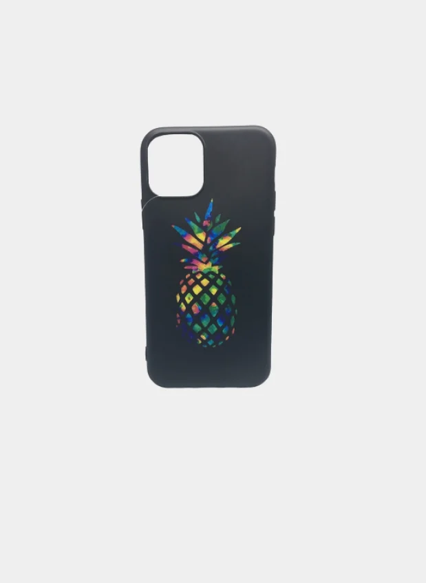 Серый чехол для Iphone 11 Pro с рисунками