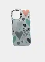 Серый меланж чехол для Iphone 11 Pro с рисунками
