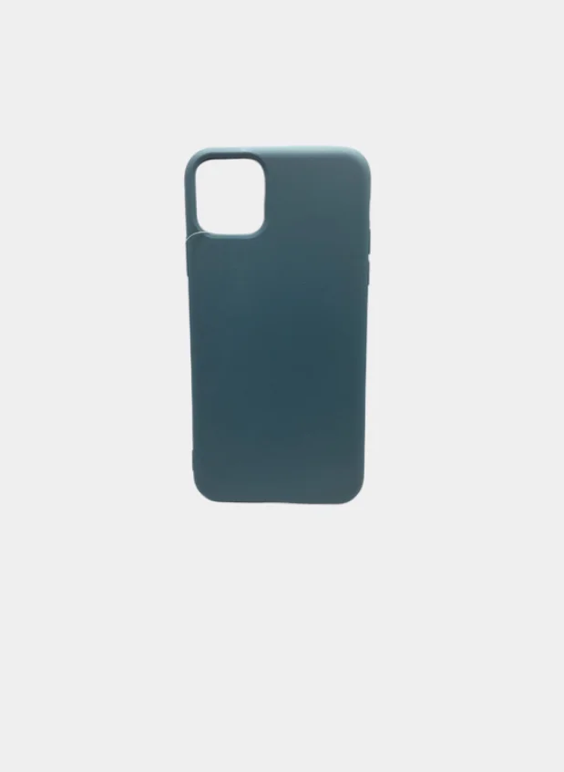 Оливковый чехол силиконовый Iphone 11 Pro Max