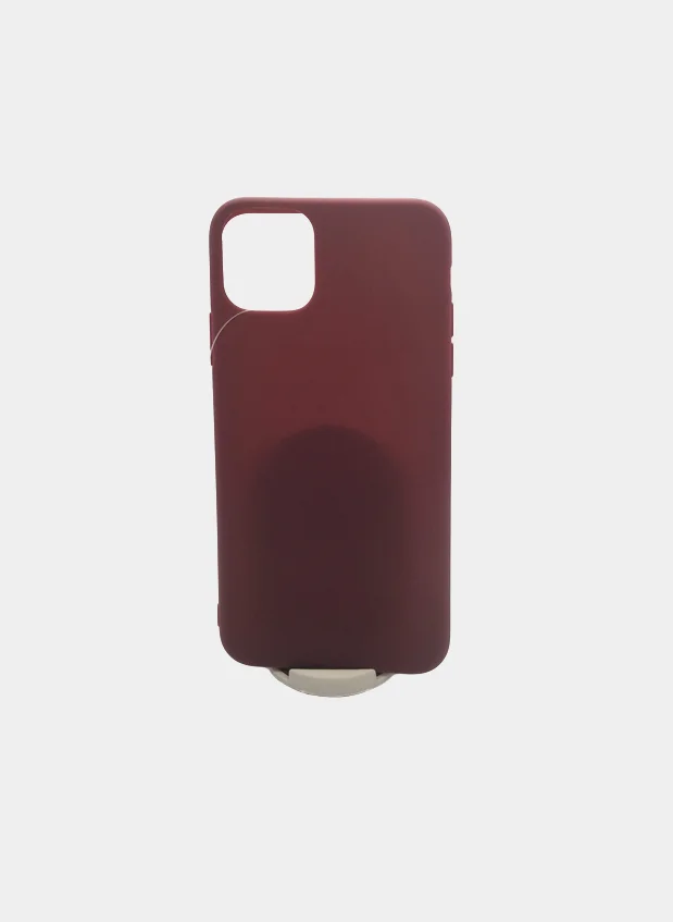 Серый чехол силиконовый Iphone 11 Pro Max