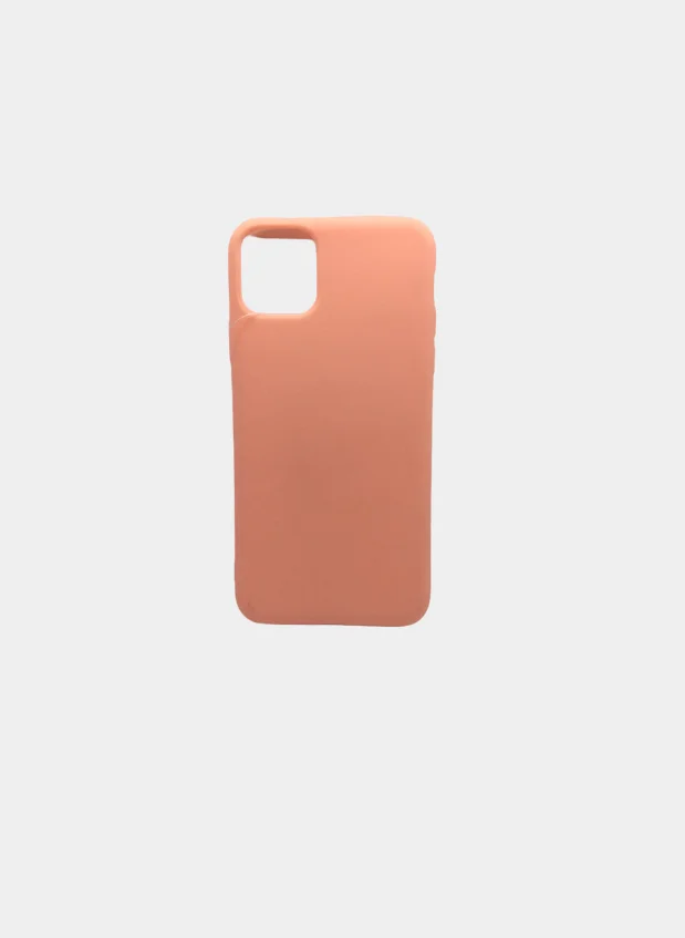 Коричневый чехол силиконовый Iphone 11 Pro Max