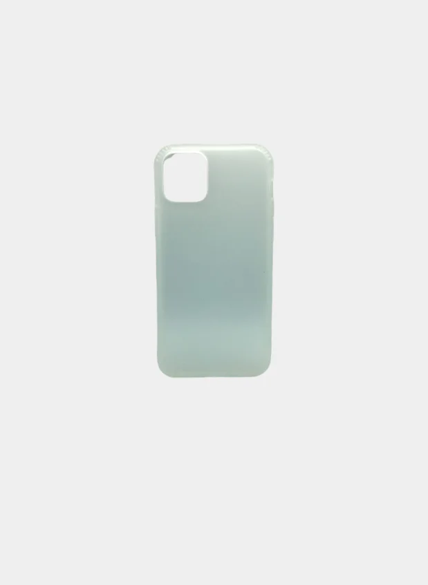 Угольный чехол силиконовый на Iphone 11 Pro