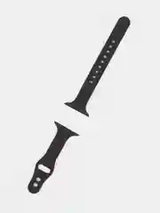 Черный тонкий ремешок для Apple Watch 1/2/3/4 и 5 серии