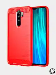 Чехол Xiaomi Redmi Note 8 Pro со вставками под карбон
