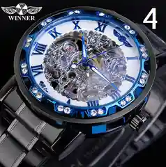 Часы мужские наручные механические с автоподзаводом Winner Steel