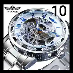 Часы мужские наручные механические с автоподзаводом Winner Steel