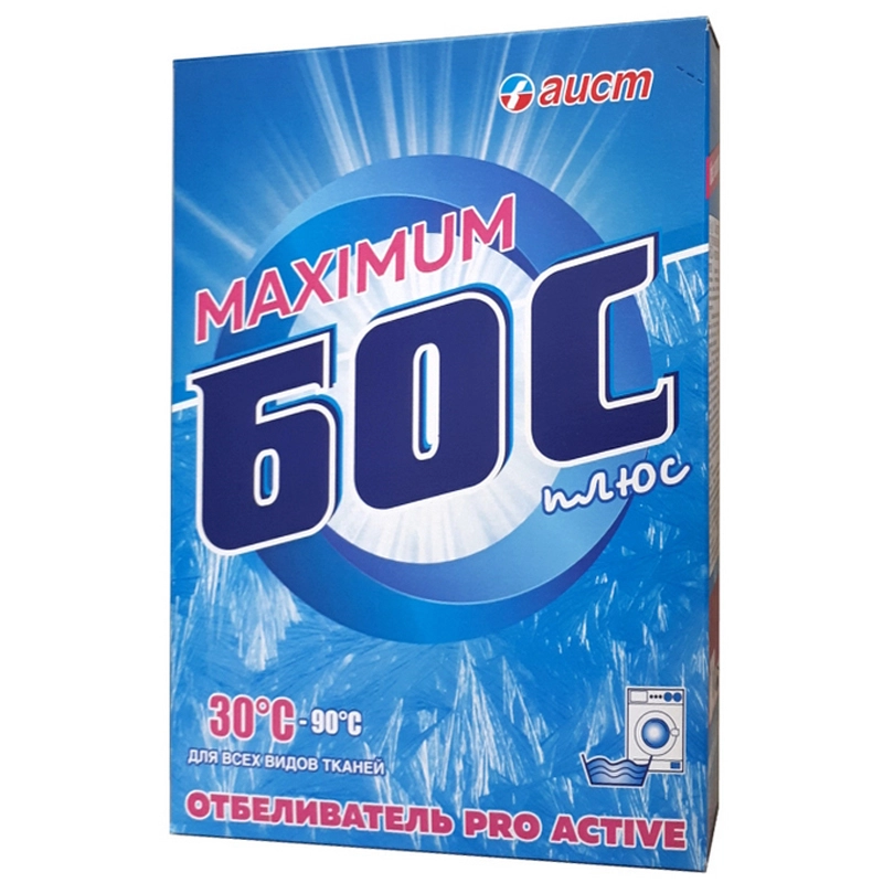 БОС maximum plus отбеливатель для всех видов тканей