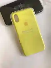 Лимонный защитный силиконовый чехол для iPhone X iPhone 10, с яблоком