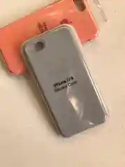 Небесно-голубой защитный силиконовый чехол для iphone 7 iphone 8 с яблоком