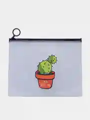 Белый косметичка дорожная, папка, пенал Cactus