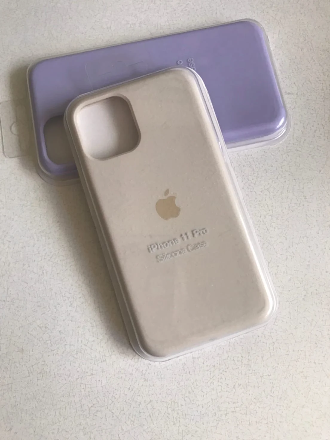 Бежевый защитный силиконовый чехол для iphone 11pro, с яблоком