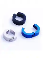 Серебряный серьга - клипса,  1 штука