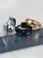 Серебряный серьга - клипса,  1 штука