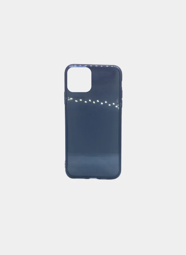 Синий чехол для Iphone 11 Pro Max прозрачный