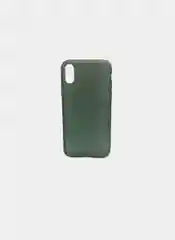 Серый чехол силиконовый для Iphone X / XS