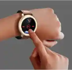 Черный часы смарт RC02