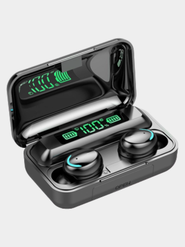 Беспроводные наушники F9-5 Bluetooth 5.0 с индикатором заряда