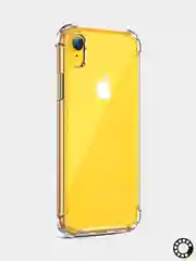 Чехол iPhone XR прозрачный с защитой углов противоударный