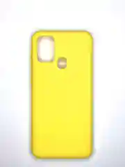 Желтый чехол на Samsung Galaxy M31, Самсунг Галакси М31 силиконовый