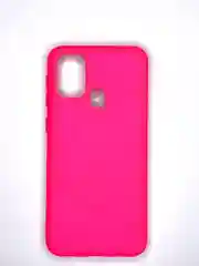 Фуксия чехол на Samsung Galaxy M31, Самсунг Галакси М31 силиконовый