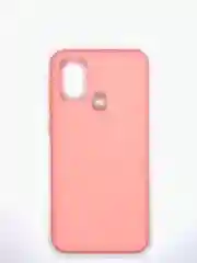 Розовый чехол на Samsung Galaxy M31, Самсунг Галакси М31 силиконовый