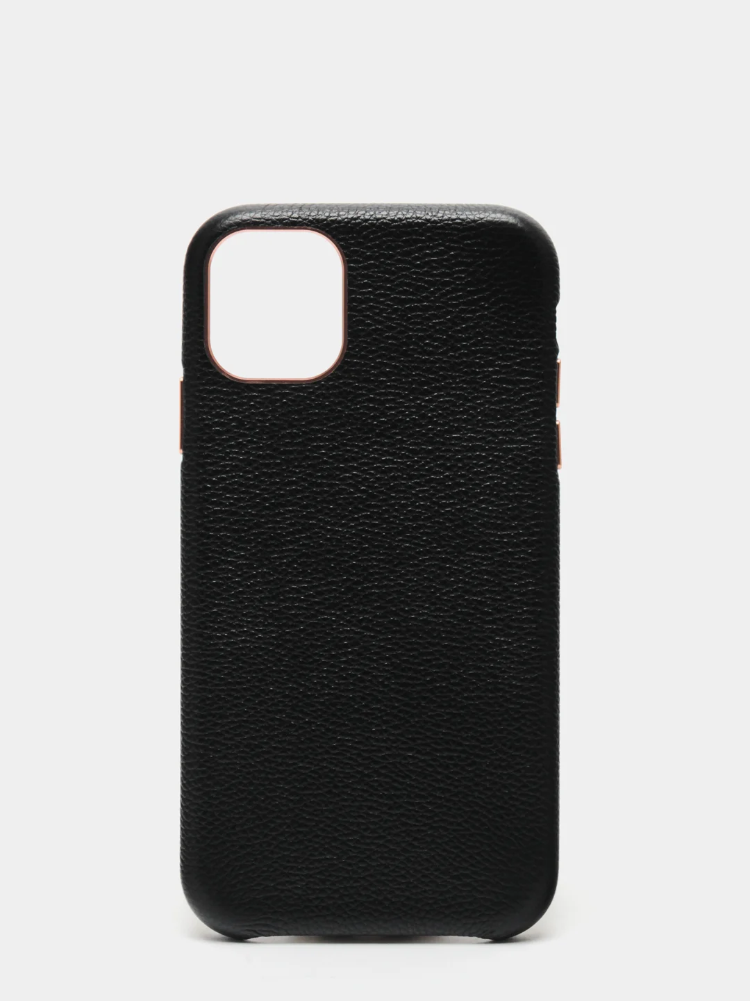 Черный чехол из натуральной кожи iPhone 11, 11 Pro, 11 Pro Max