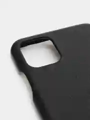 Черный чехол книжка из натуральной кожи iPhone 11, 11 Pro, 11 Pro Max