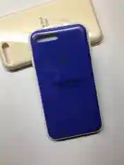 Синий защитный чехол для iPhone 7+ iPhone 8+ с яблоком