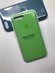 Зеленый защитный чехол для iPhone 7+ iPhone 8+ с яблоком