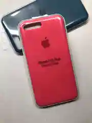 Фуксия защитный чехол для iPhone 7+ iPhone 8+ с яблоком
