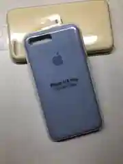 Лавандовый защитный чехол для iPhone 7+ iPhone 8+ с яблоком