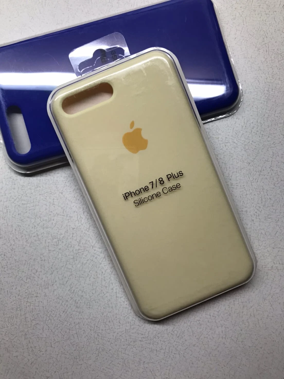Золотой защитный чехол для iPhone 7+ iPhone 8+ с яблоком