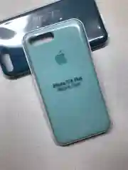Индиго защитный чехол для iPhone 7+ iPhone 8+ с яблоком