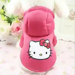 Розовый толстовка для собак