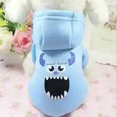 Голубой толстовка для собак