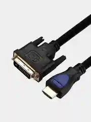 Кабель HDMI DVI D провод 1,5 м, переходник