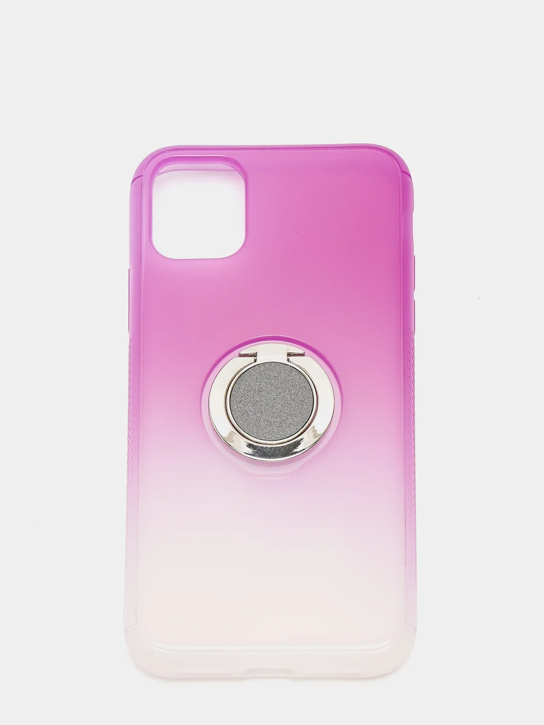 Розовый термо чехол с кольцом-подставкой на iPhone 11, 11 Pro, 11 Pro Max