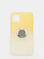 Желтый термо чехол с кольцом-подставкой на iPhone 11, 11 Pro, 11 Pro Max